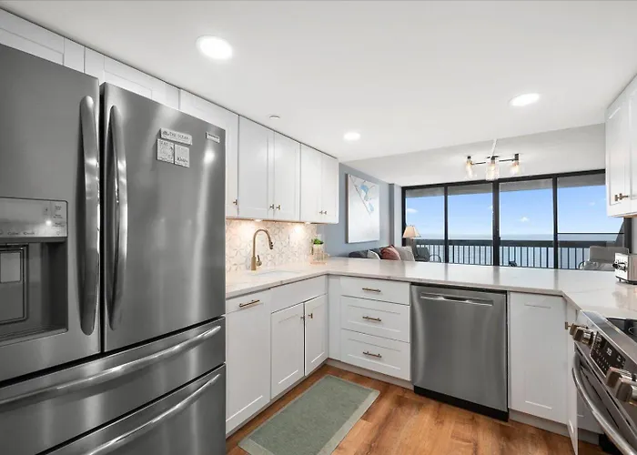 Spacious 2 Bedroom Ocean Front At The Century With Indoor Pool! Ferienhaus Ocean Stadt
